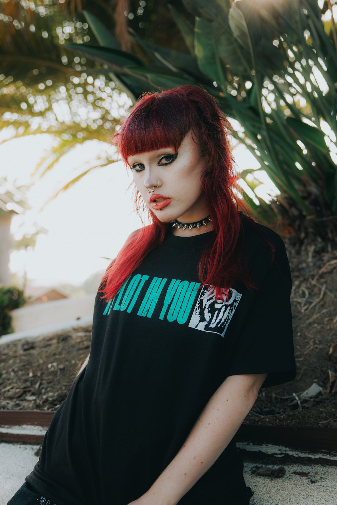 Spare Me Black Tee