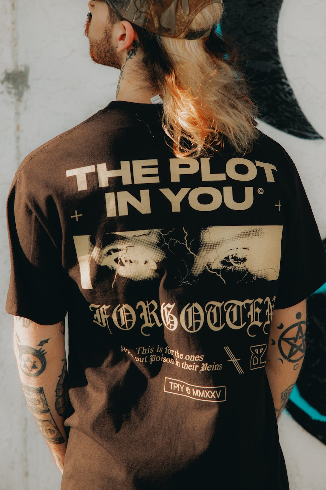 Poison In Their Veins Tee - Black