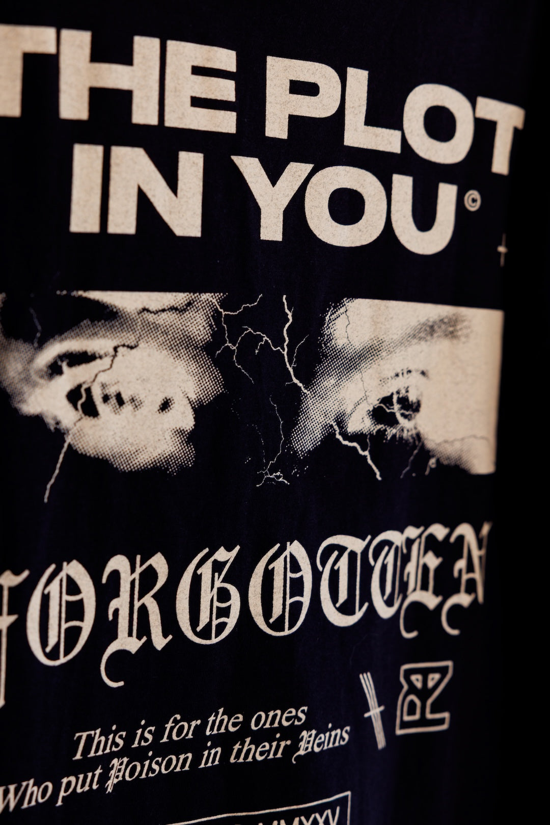 Poison In Their Veins Tee - Black