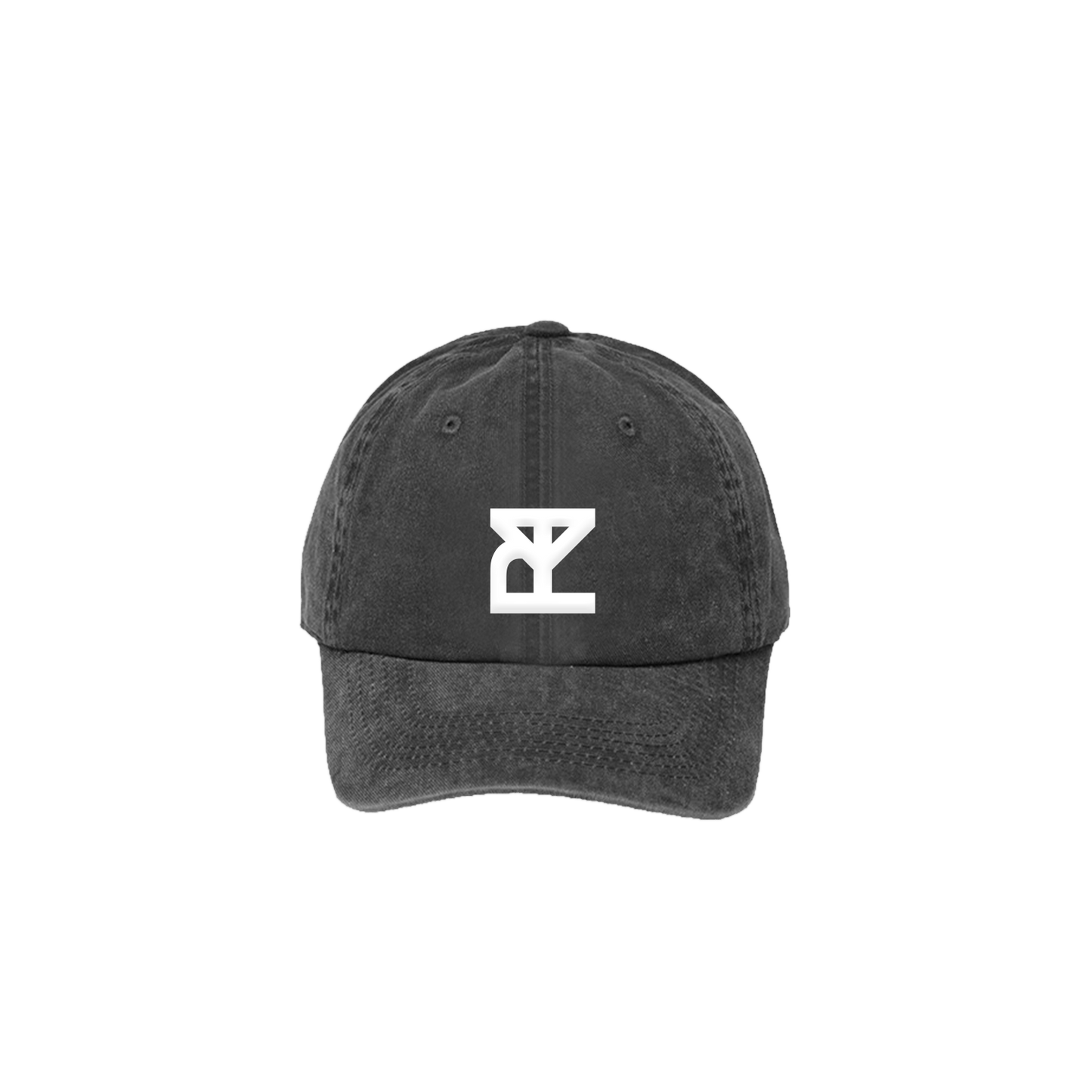 Emblem Hat - Washed Black