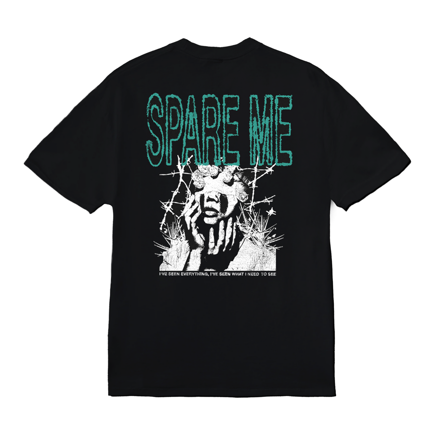 Spare Me Black Tee