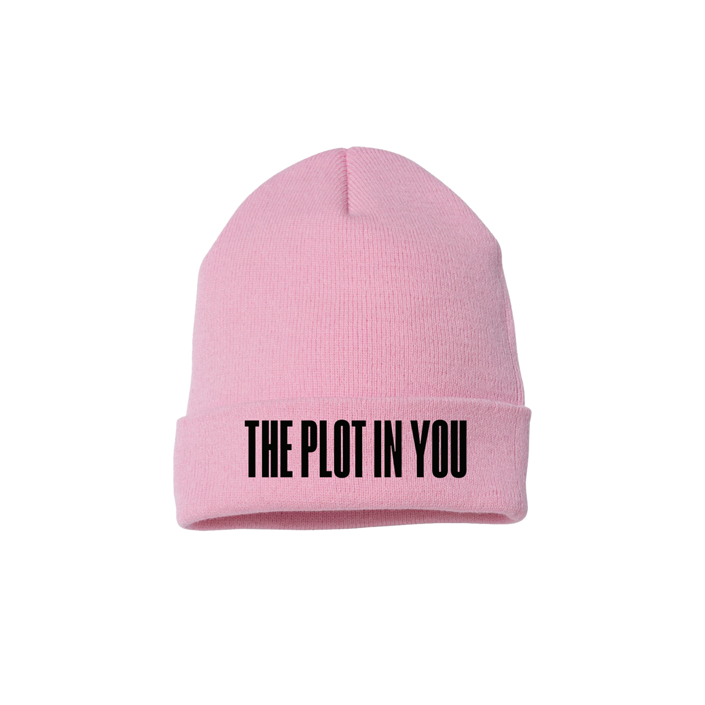 PINK LOGO BEANIE
