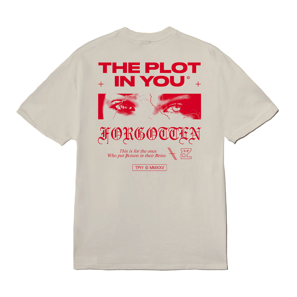 Poison In Their Veins Tee - Cream – The Plot in You | Official