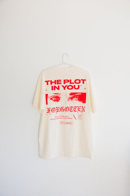 Poison In Their Veins Tee - Cream