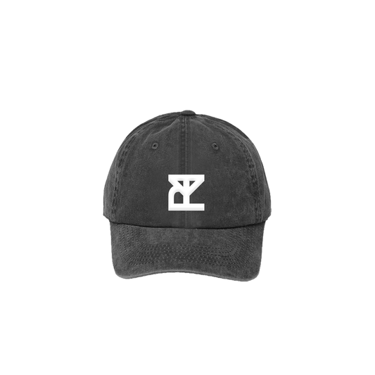 Emblem Hat - Washed Black