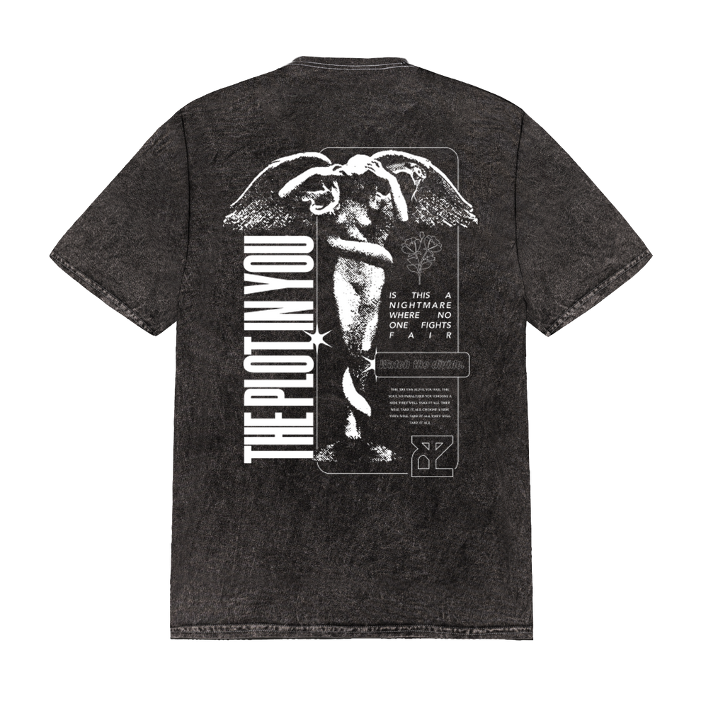 Stone Wash Angel Tee – The Plot in You | Official Merchandise